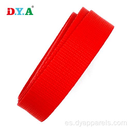 Polipropileno 20 mm 25 mm 30 mm Red PP Woven Webbing